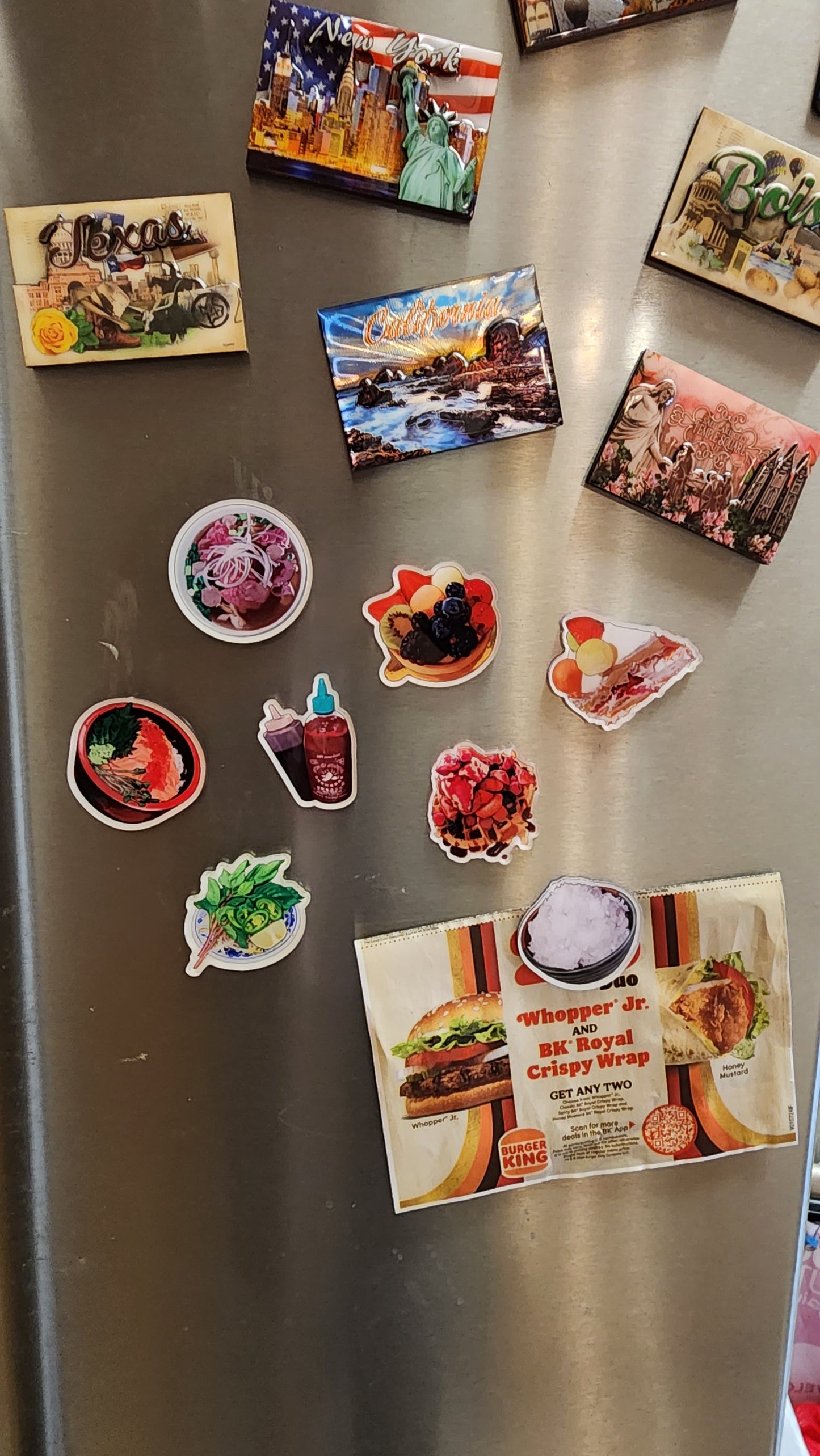 Acrylic Food Magnets Series 1