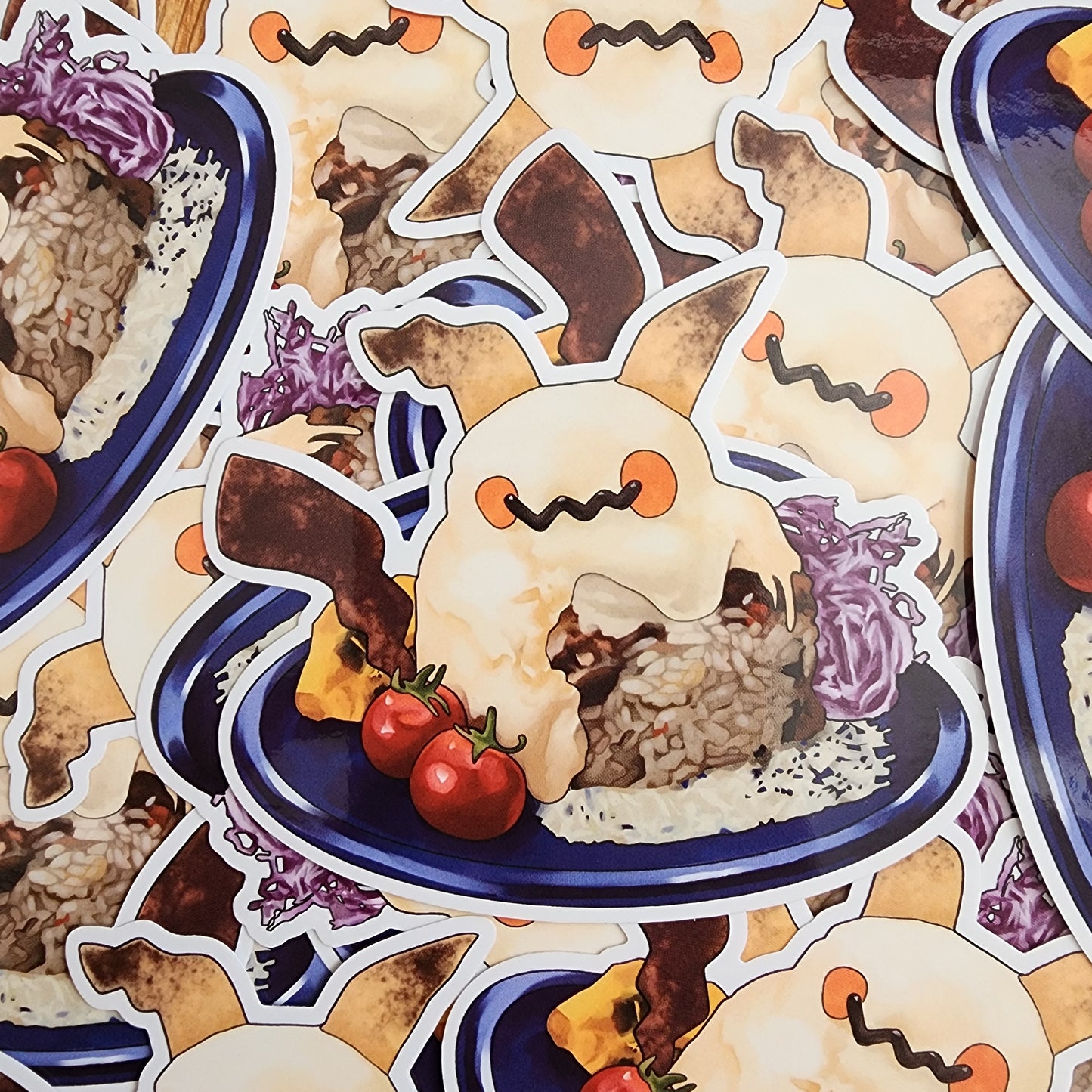 Vinyl Sticker Poke Cafe Collection Series 1
