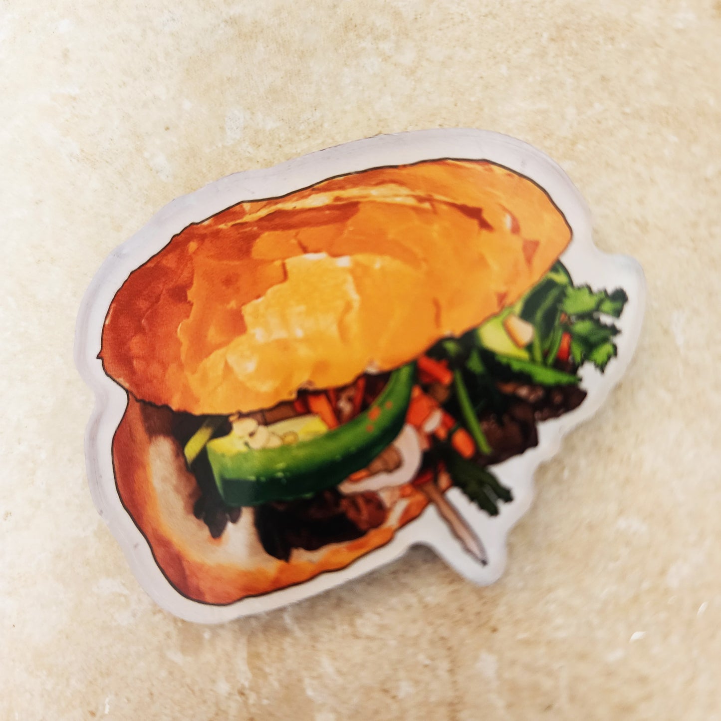 Acrylic Food Magnets Series 1