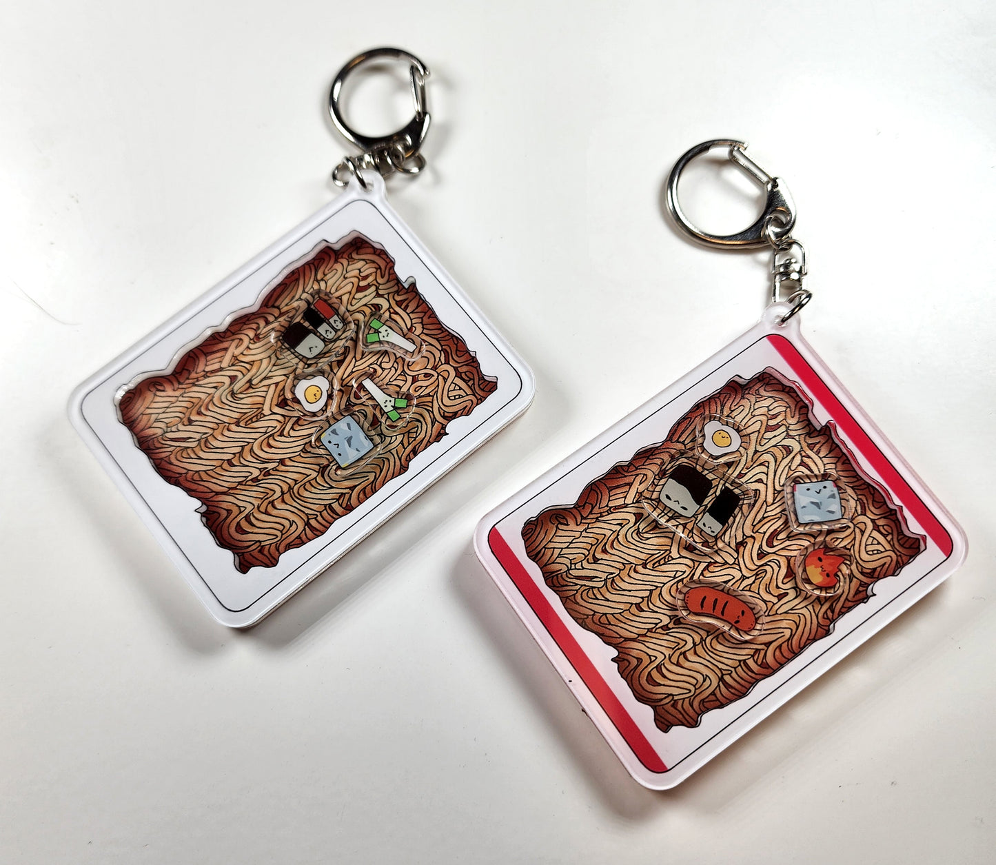 Indomie Acrylic Shaker Charms
