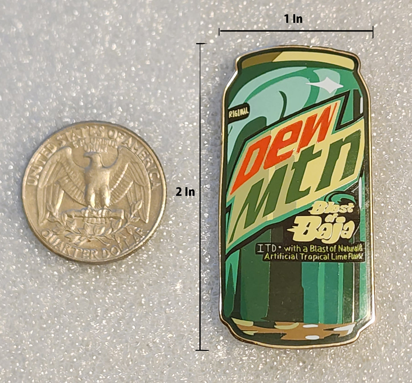 Blast of Baja Enamel Pin