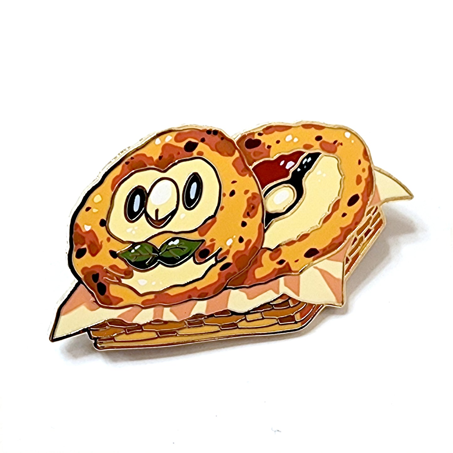 Poke Cafe Enamel Pin