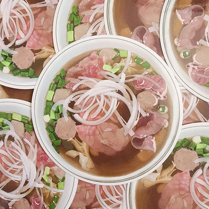 Vinyl Sticker Food Series 1