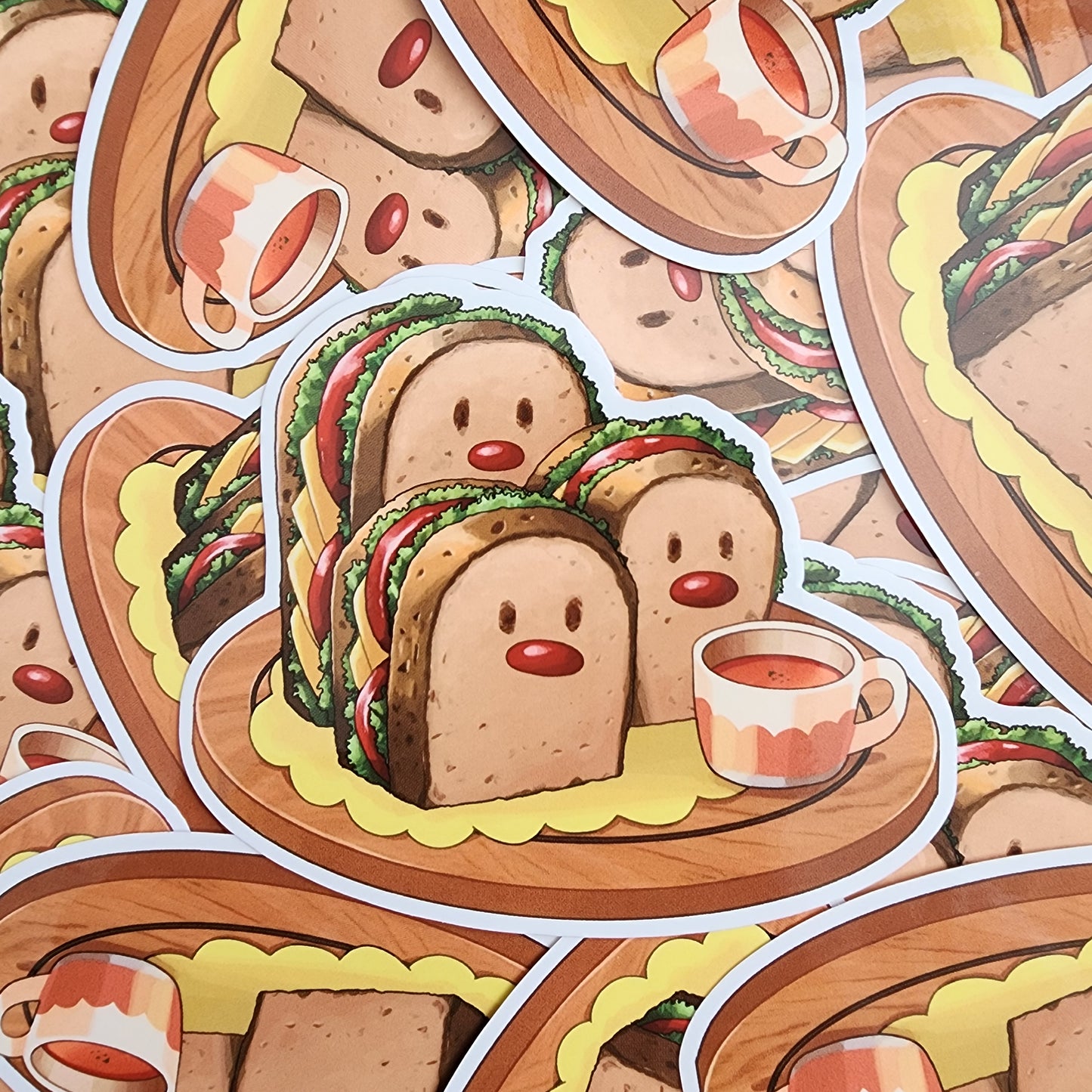 Vinyl Sticker Poke Cafe Collection Series 1
