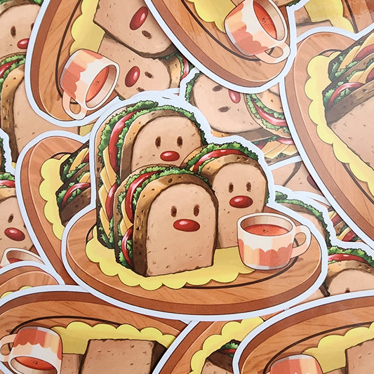 Vinyl Sticker Poke Cafe Collection Series 1