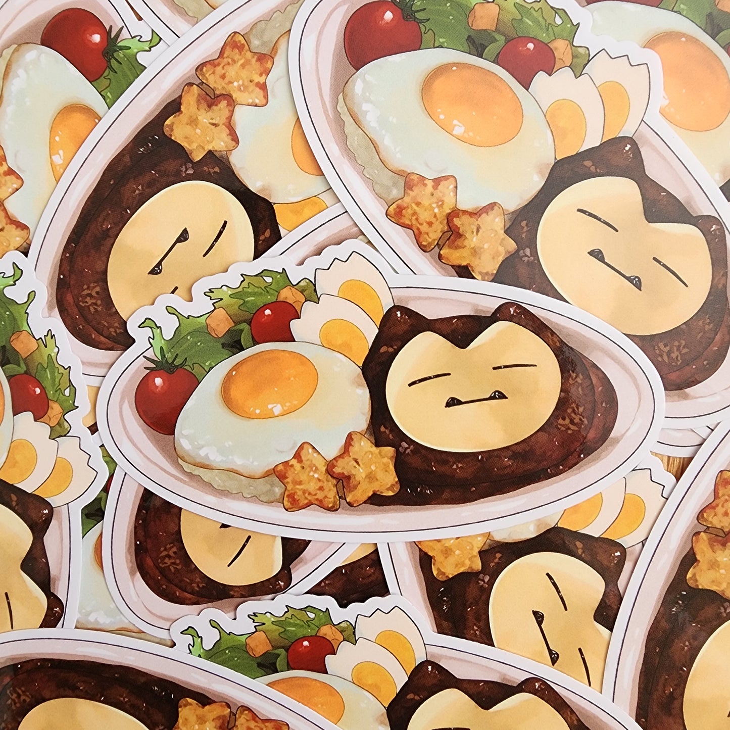 Vinyl Sticker Poke Cafe Collection Series 1
