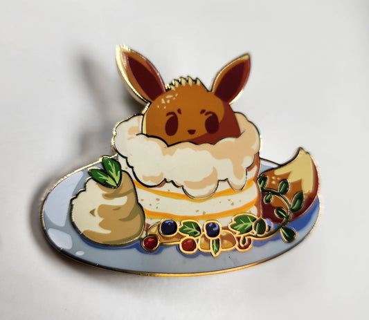 Poke Cafe Enamel Pin