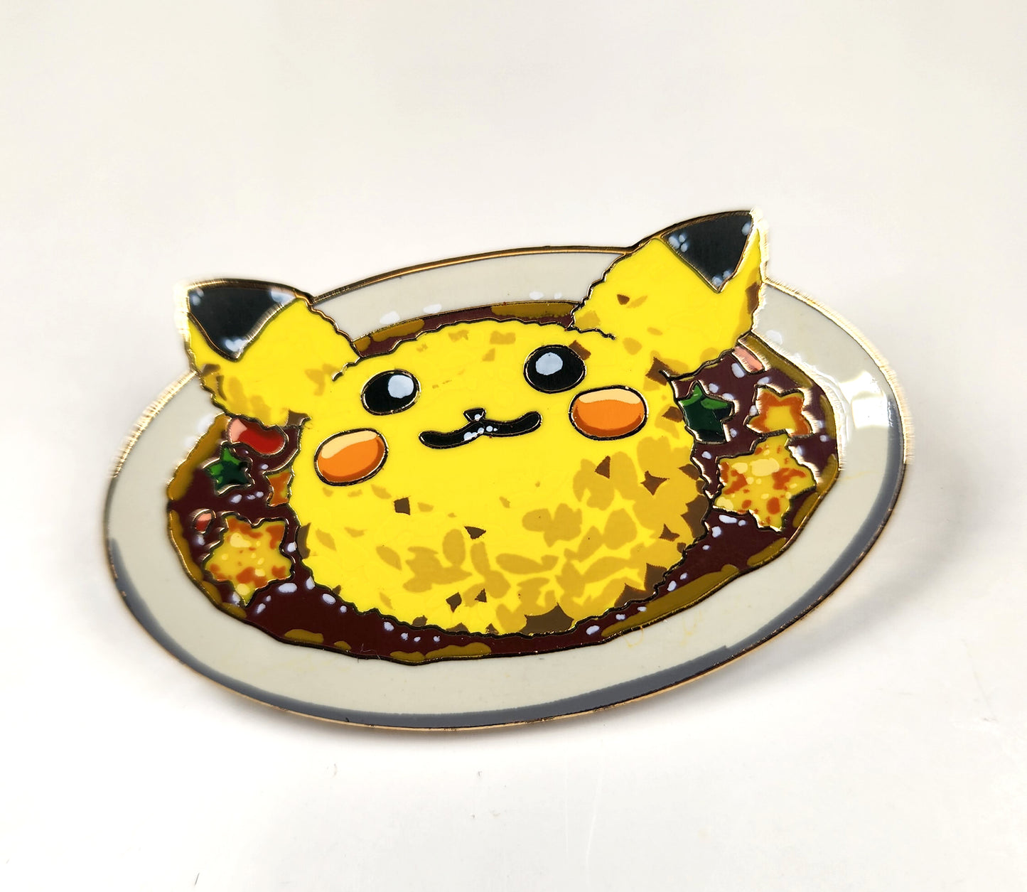 Poke Cafe Enamel Pin
