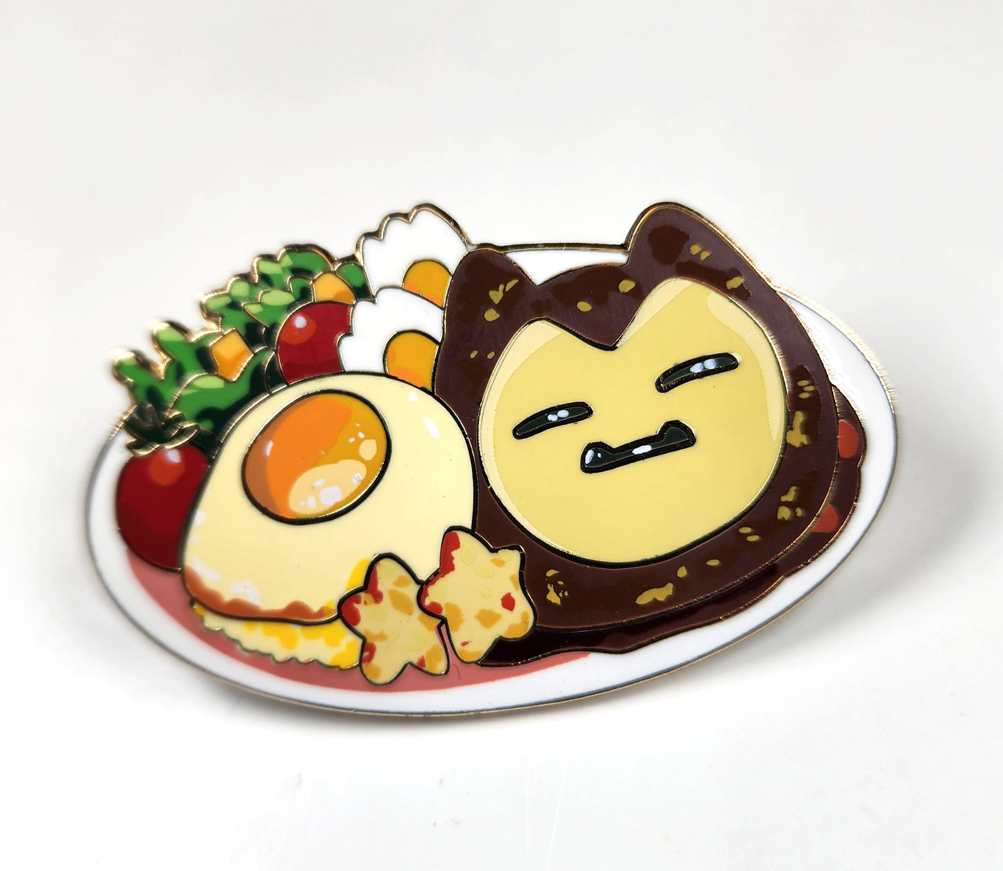 Poke Cafe Enamel Pin