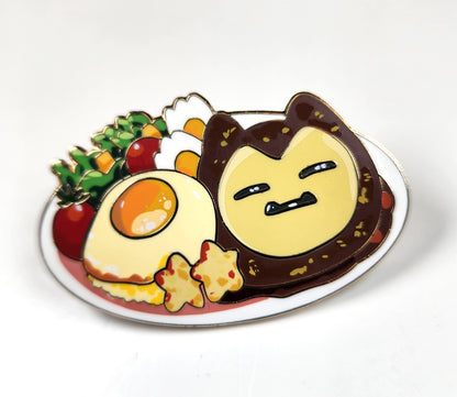 Poke Cafe Enamel Pin