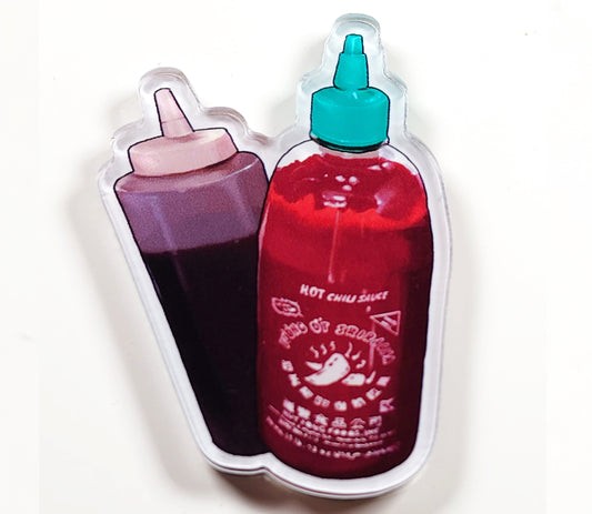 Acrylic Food Magnets Series 1