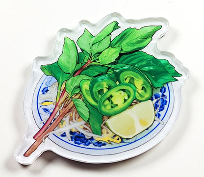 Acrylic Food Magnets Series 1