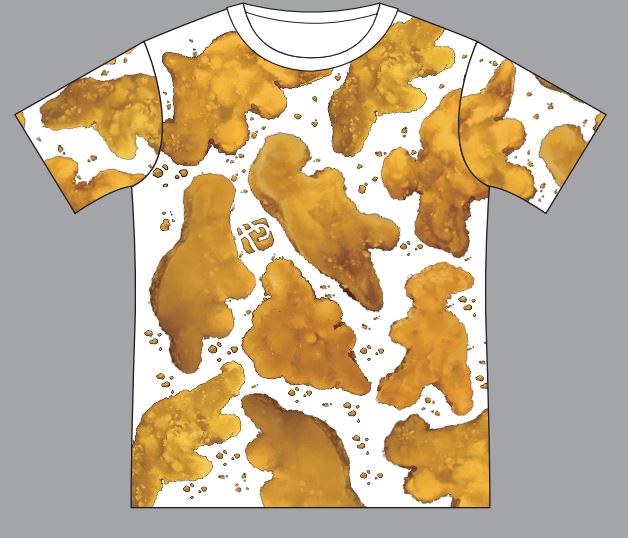 Dino Nugget All over T-shirt [PREOREDER]