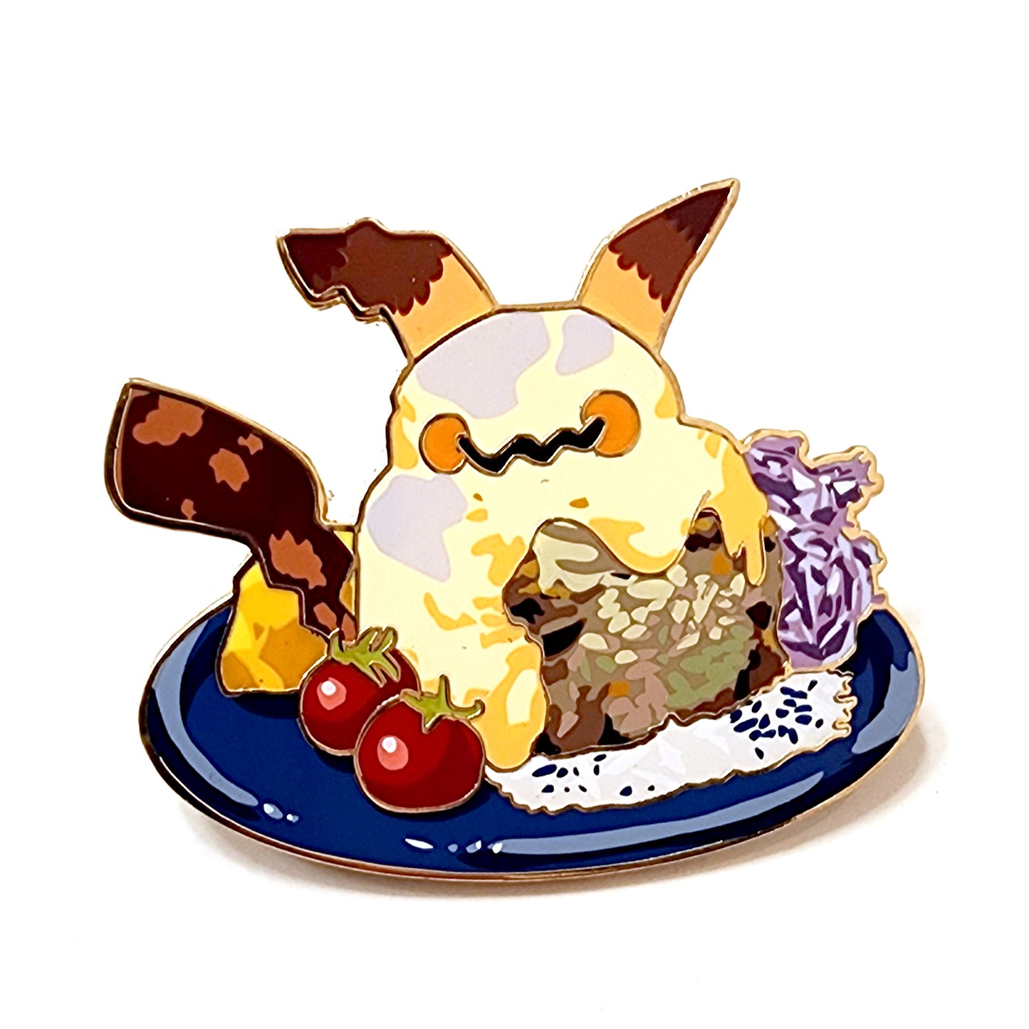 Poke Cafe Enamel Pin