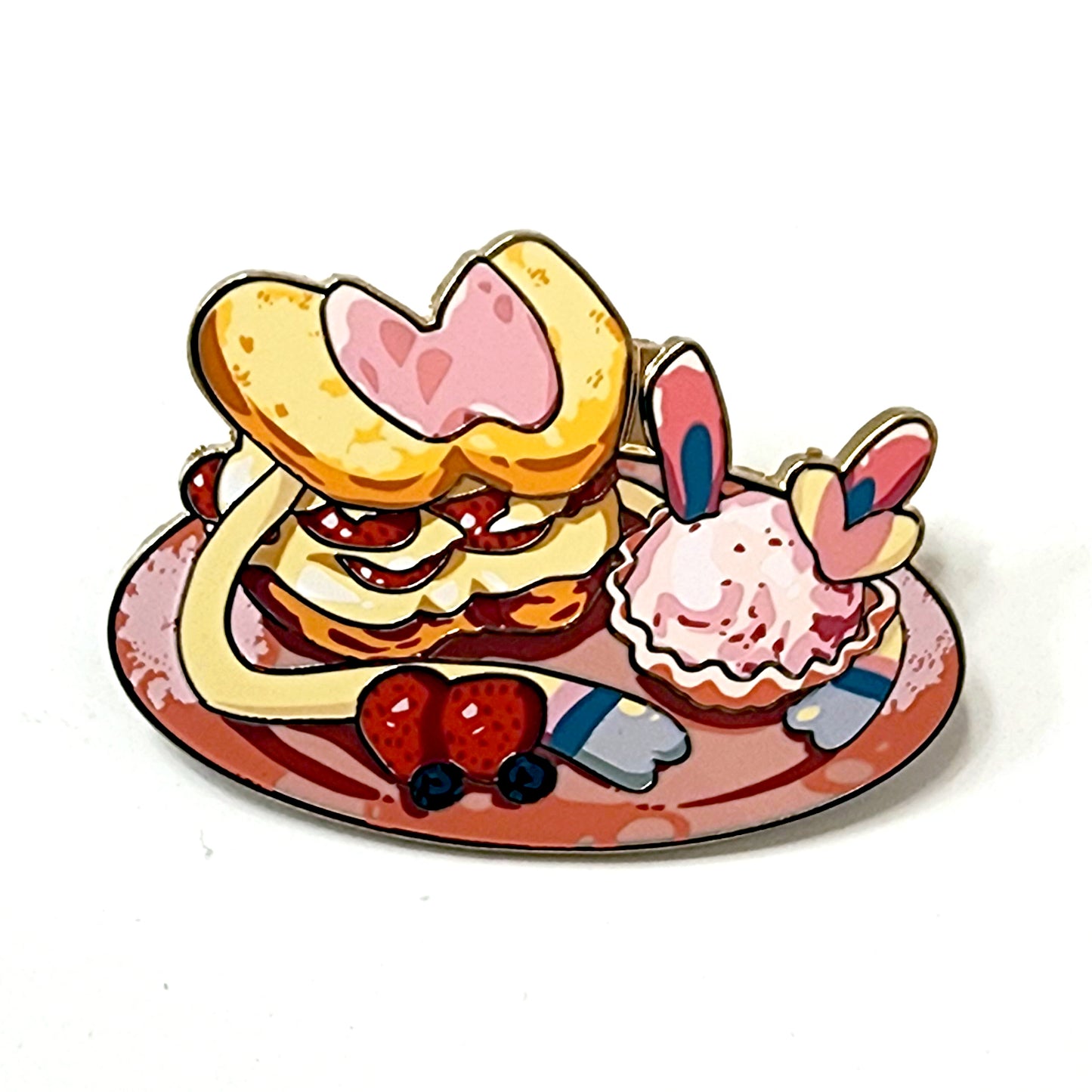 Poke Cafe Enamel Pin